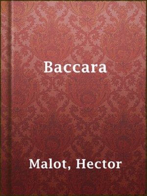 cover image of Baccara